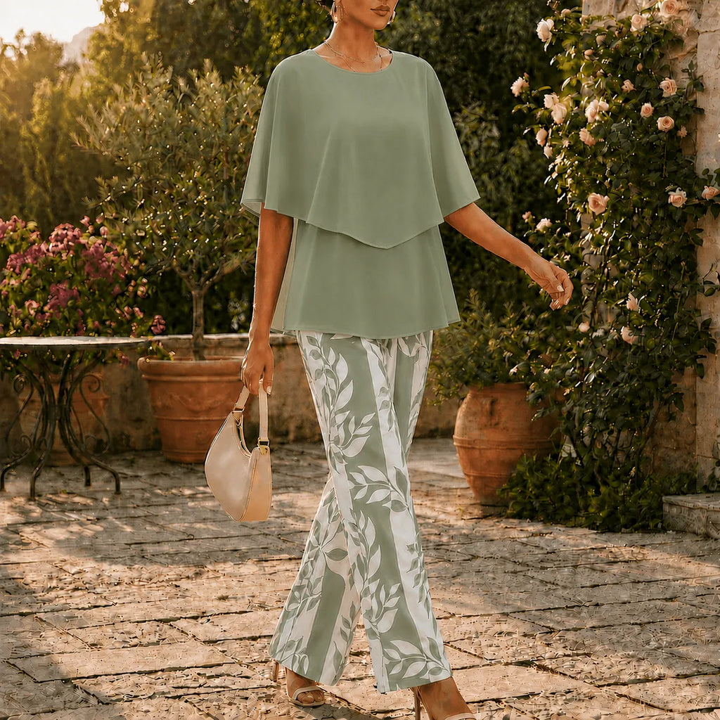 Elara – Set Due Pezzi Fluttuante per Donne
