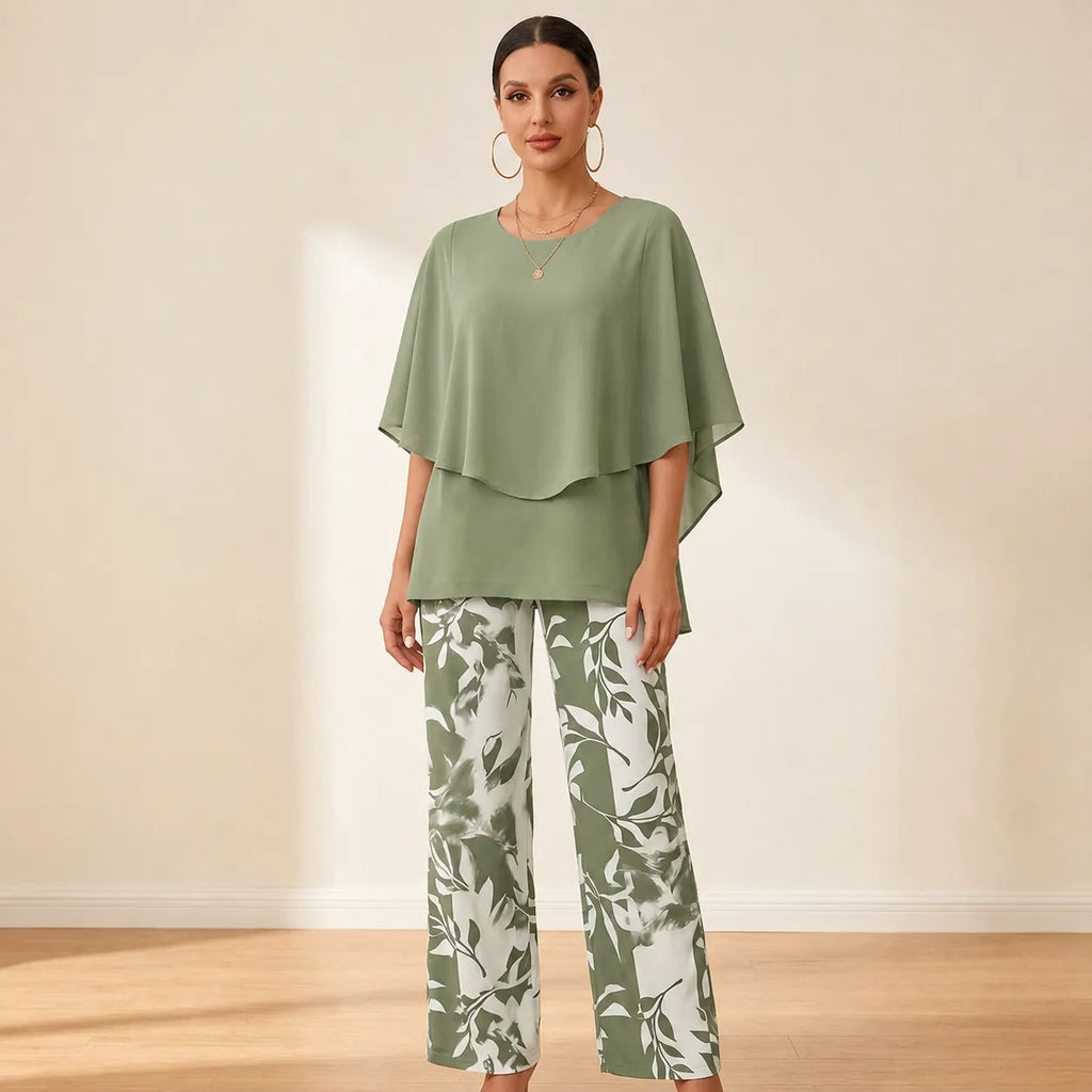 Elara – Set Due Pezzi Fluttuante per Donne