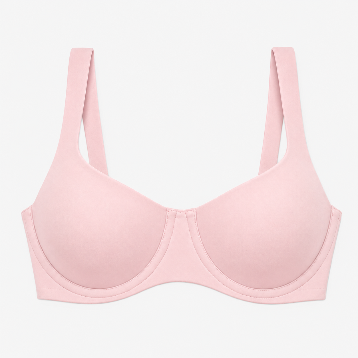 Florelle – Reggiseno Balconette Senza Cuciture per Top con Collo Ampio