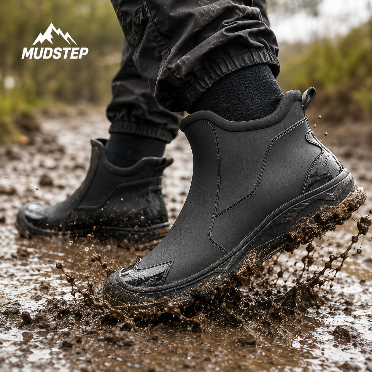 MUDSTEP – Protezione Duratura per Terreni Bagnati e Comfort Antiscivolo