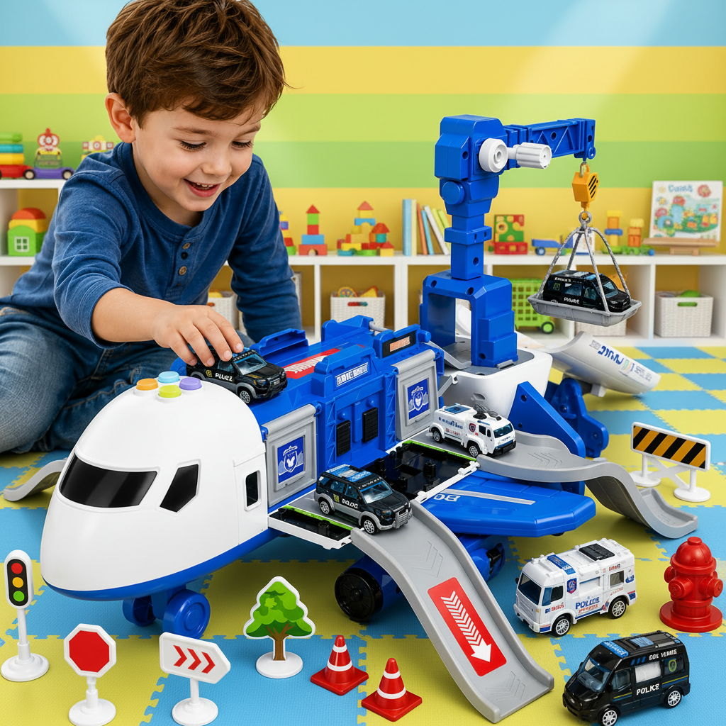 SKYMISSION - Set da Gioco Avventura con Aereo per Gioco di Ruolo Creativo ed Esplorazione Immaginativa