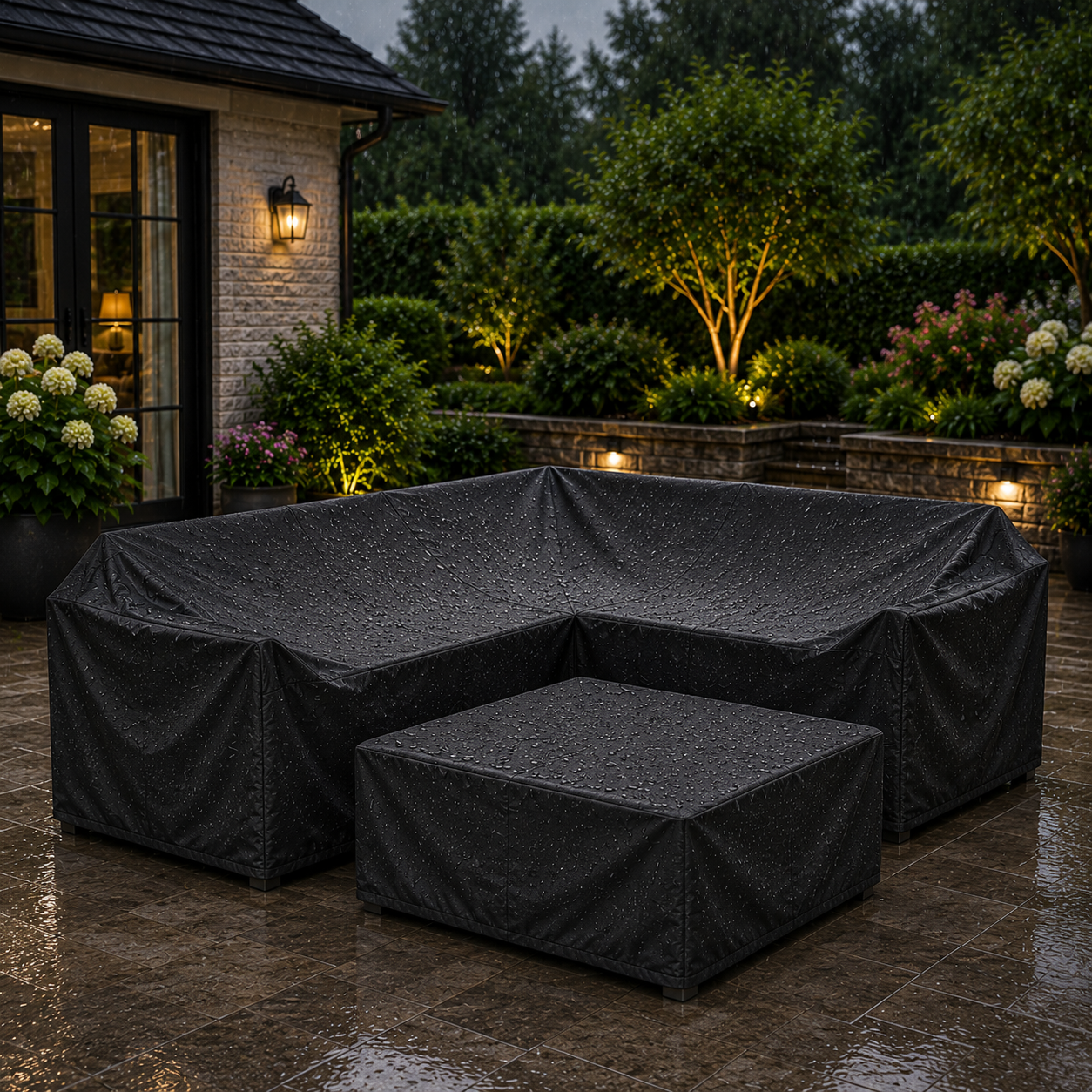 EVERDRAPE - Copertura per mobili con protezione UV e pioggia per mobili da giardino