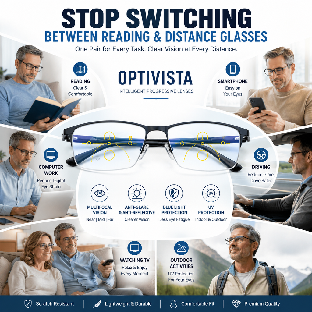 OPTIVISTA – Occhiali per una Visione Chiara a Tutte le Distanze