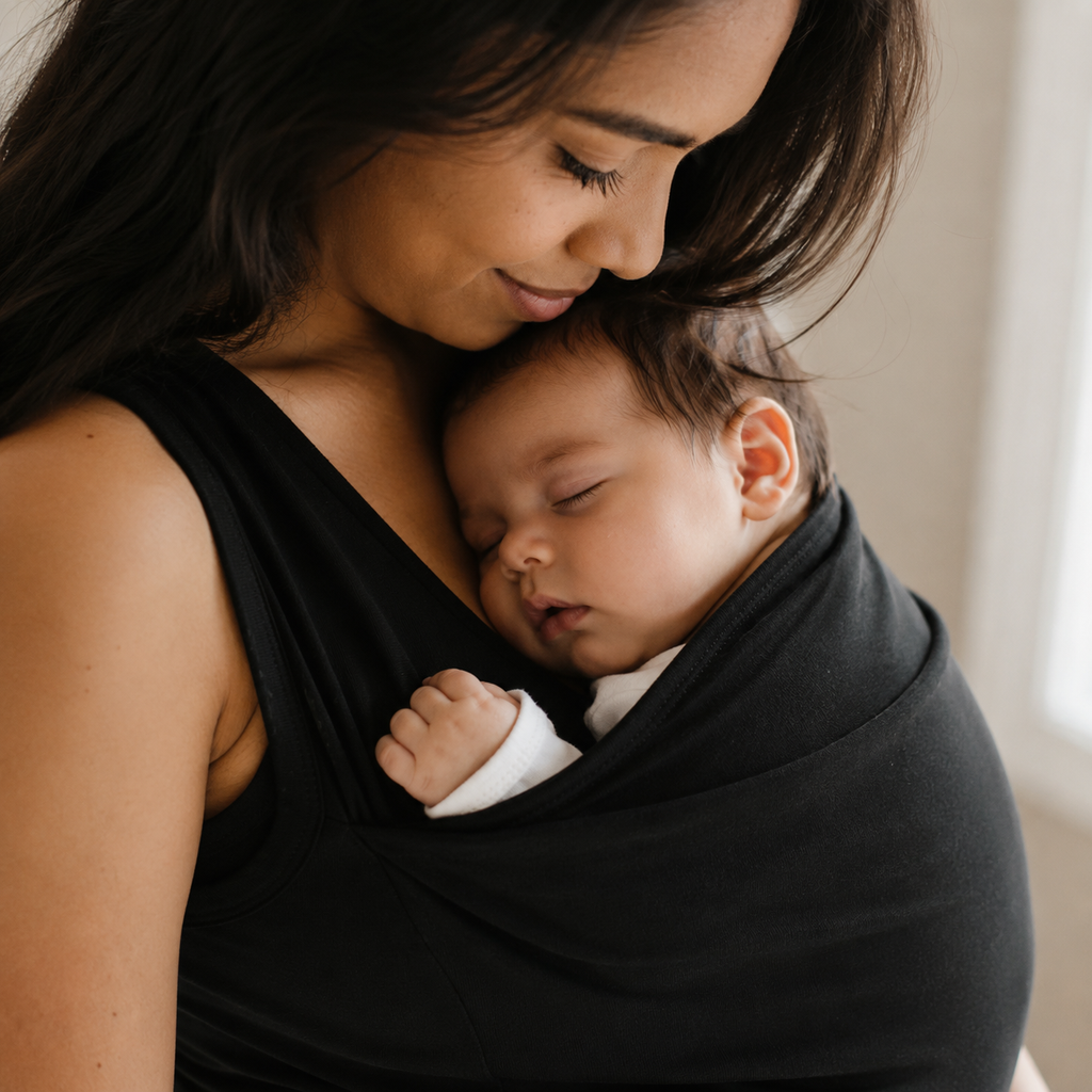 BONDWEAR – Maglietta Innovativa per Portare i Bambini per Genitori e Allattamento a Mani Libere