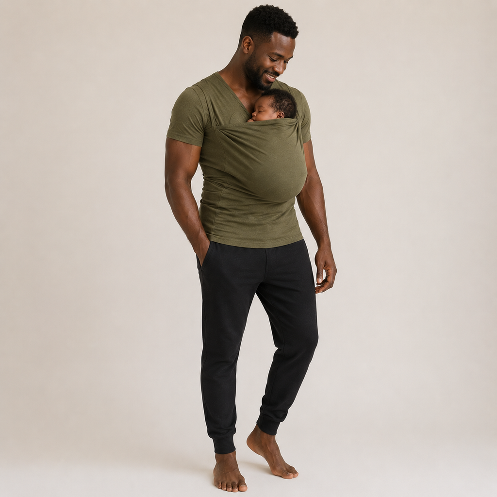 BONDWEAR – Maglietta Innovativa per Portare i Bambini per Genitori e Allattamento a Mani Libere