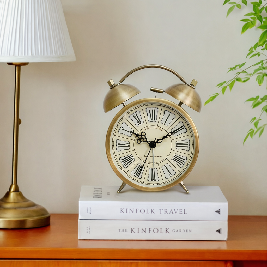 NORDIBELL – Orologio Alarm Luminosa Vintage Scandinavo