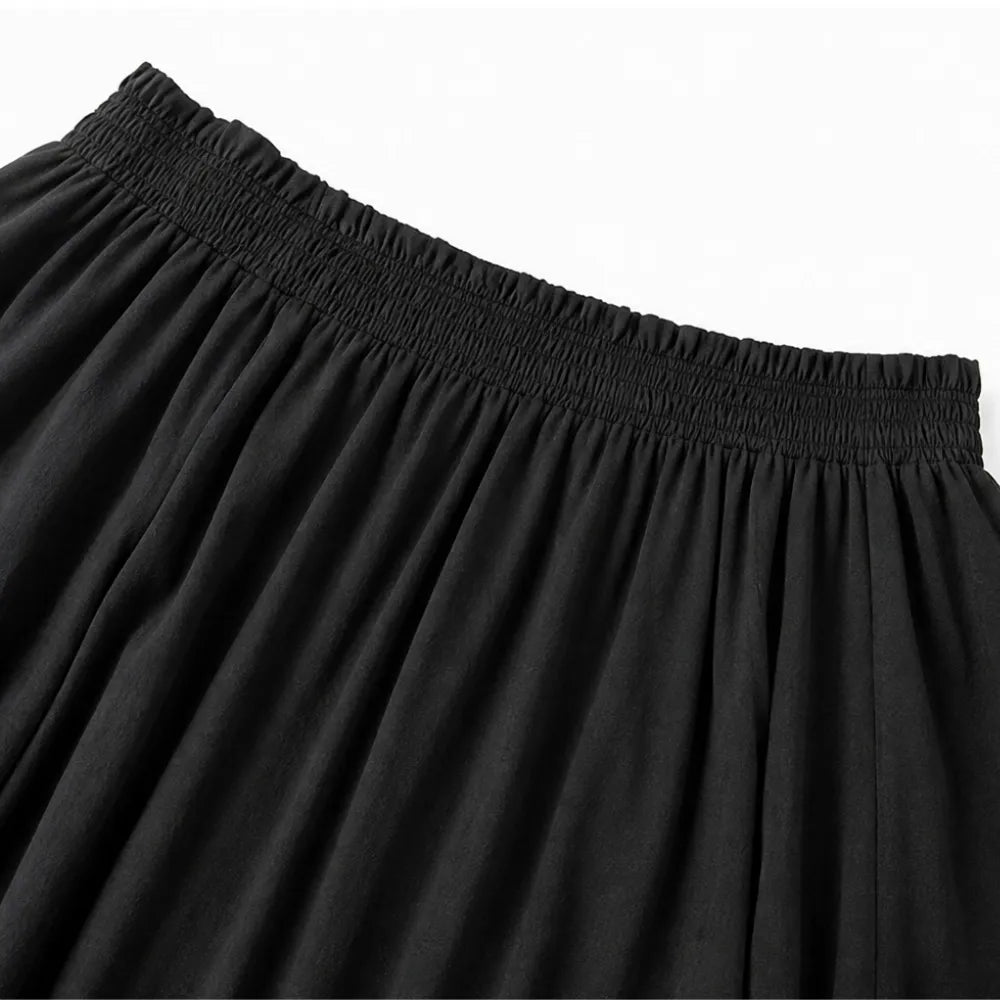 Solenza – Top Boho Off-Shoulder e Pantaloni Lantern per Donne