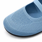 Soffea – Ballerine in Maglia Mary Jane con Cinghie Elastiche per Donne, Slip On Scarpe da Ballo Traspiranti