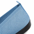 Soffea – Ballerine in Maglia Mary Jane con Cinghie Elastiche per Donne, Slip On Scarpe da Ballo Traspiranti
