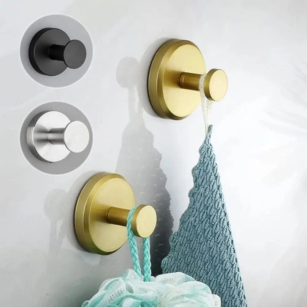 (1 + 1 Gratis) Gleaming Haven: Ganci in Acciaio Inossidabile di Lusso