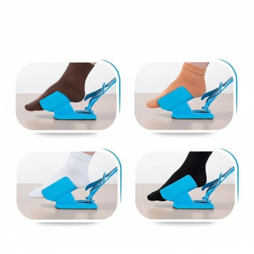 EZSTEP - Aiuto per Calze a Compressione per un'Abbigliamento Confortevole