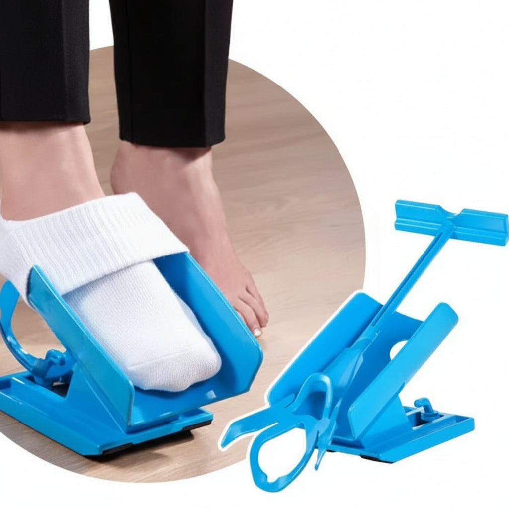 EZSTEP - Aiuto per Calze a Compressione per un'Abbigliamento Confortevole