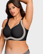 JelliShape - Reggiseno Wireless a 4 Strati 360° Jelly Strips per Donna