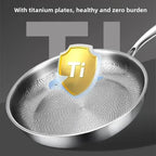HAMMERPAN - Padella antiaderente in titanio battuto progettata per una cottura durevole, priva di sostanze chimiche e con prestazioni termiche superiori