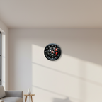 AUTODIAL – Orologio da Parete 2D Moderno a Tema Auto per Appassionati