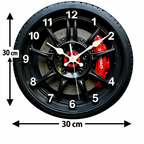 AUTODIAL – Orologio da Parete 2D Moderno a Tema Auto per Appassionati