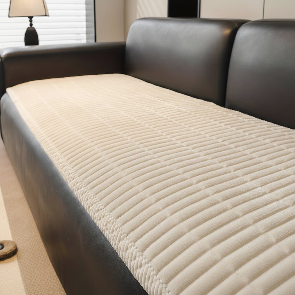 FURNIGUARD - Copertura per divano in microfibra trapuntata progettata per una protezione ottimale dei mobili, resistenza agli animali domestici e comfort migliorato per il soggiorno