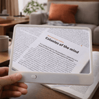 VISIONAID - Lente d'Ingrandimento LED Illuminata 3x per una Lettura Confortevole