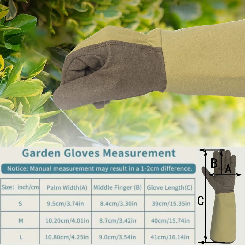 BLOOMGUARD - Guanti da Giardinaggio Traspiranti e Resistenti alle Spine per Donne
