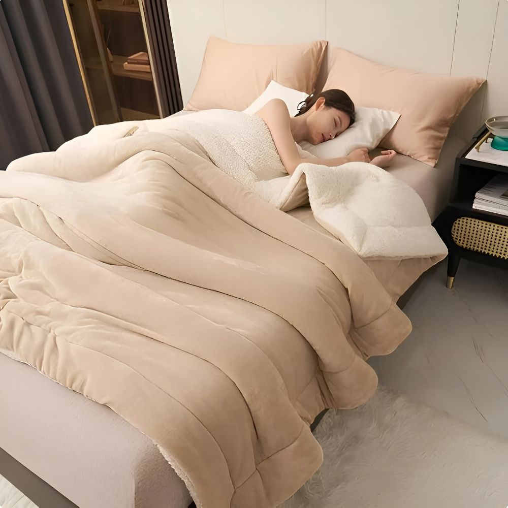 SoftHug - Coperta in pile di lusso e calda