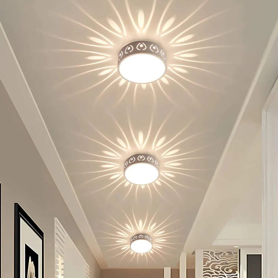 LUXFLUSH - Plafoniera LED ultra-sottile progettata per un'illuminazione uniforme e senza ombre in interni moderni e minimalisti
