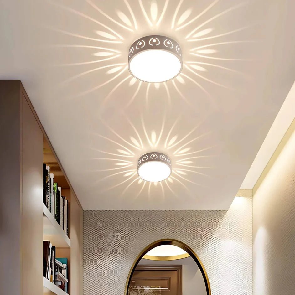 LUXFLUSH - Plafoniera LED ultra-sottile progettata per un'illuminazione uniforme e senza ombre in interni moderni e minimalisti