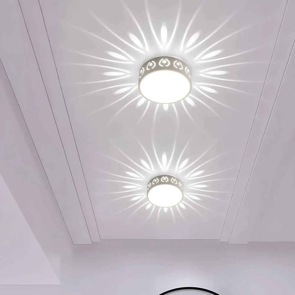 LUXFLUSH - Plafoniera LED ultra-sottile progettata per un'illuminazione uniforme e senza ombre in interni moderni e minimalisti
