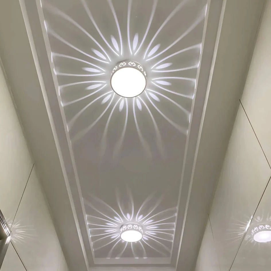 LUXFLUSH - Plafoniera LED ultra-sottile progettata per un'illuminazione uniforme e senza ombre in interni moderni e minimalisti
