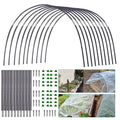 PLANTSHIELD - Tunnel da Giardino in Polietilene a 5 Pezzi con Struttura in Fibra di Vetro Resistente