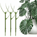 GROWMATE - Set di 3 anelli di supporto per piante impilabili per giardinaggio interno ed esterno