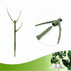 GROWMATE - Set di 3 anelli di supporto per piante impilabili per giardinaggio interno ed esterno