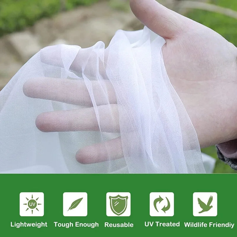 BUGBARRIER – Rete Insetticida in HDPE per Protezione delle Piante Traspirante e Controllo dei Parassiti