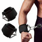 GRIPSTRAP – Cinghie Regolabili Antiscivolo per Polsi per Sollevamenti e Presa Più Forti