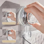 Mensola pratica da parete senza fori per il bagno