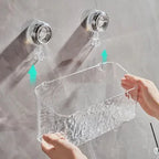 Mensola pratica da parete senza fori per il bagno