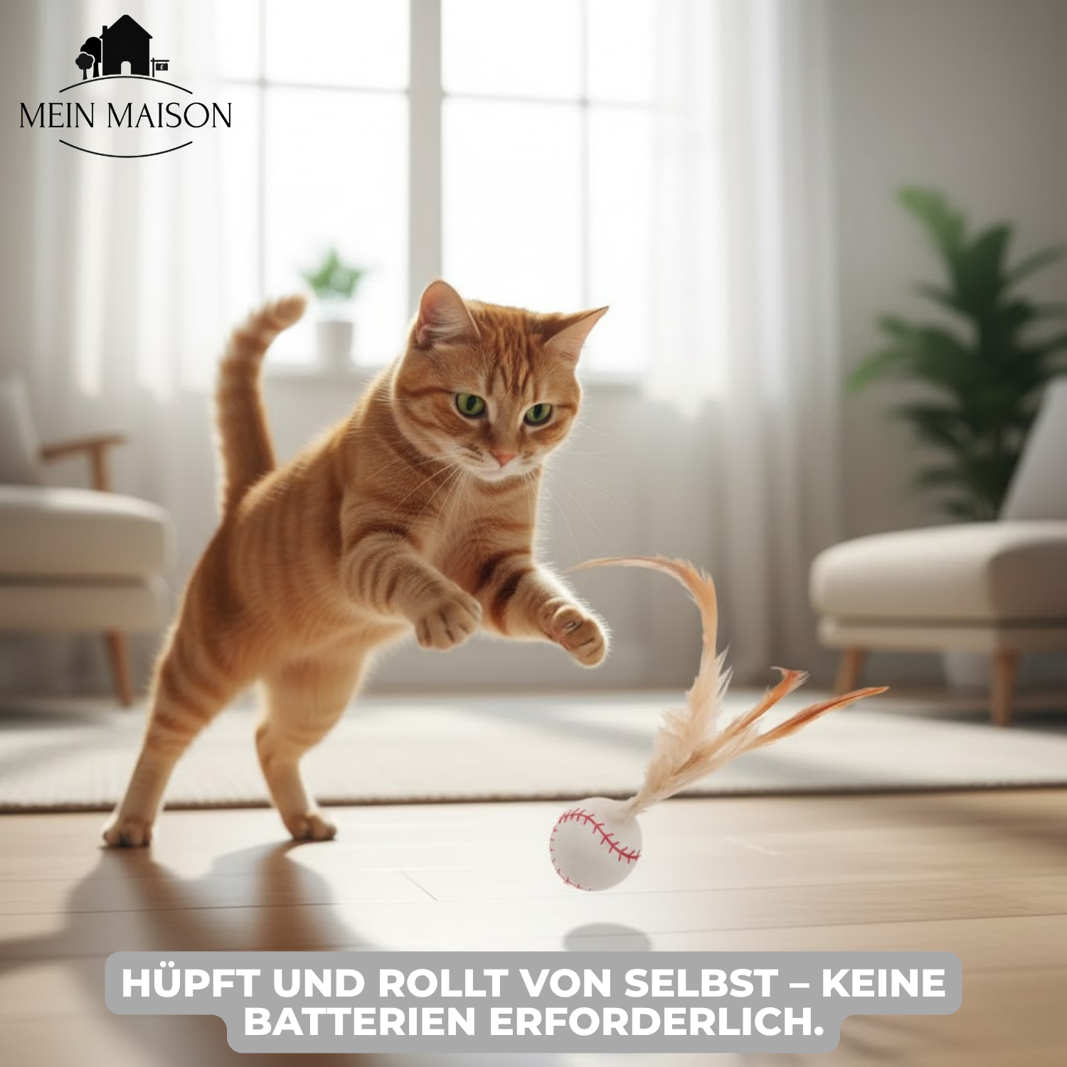 FeatherBounce – Divertimento emozionante per gatti pieni di energia!