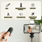 SnapPro – Il tuo selfie stick Bluetooth 6-in-1 per scatti perfetti