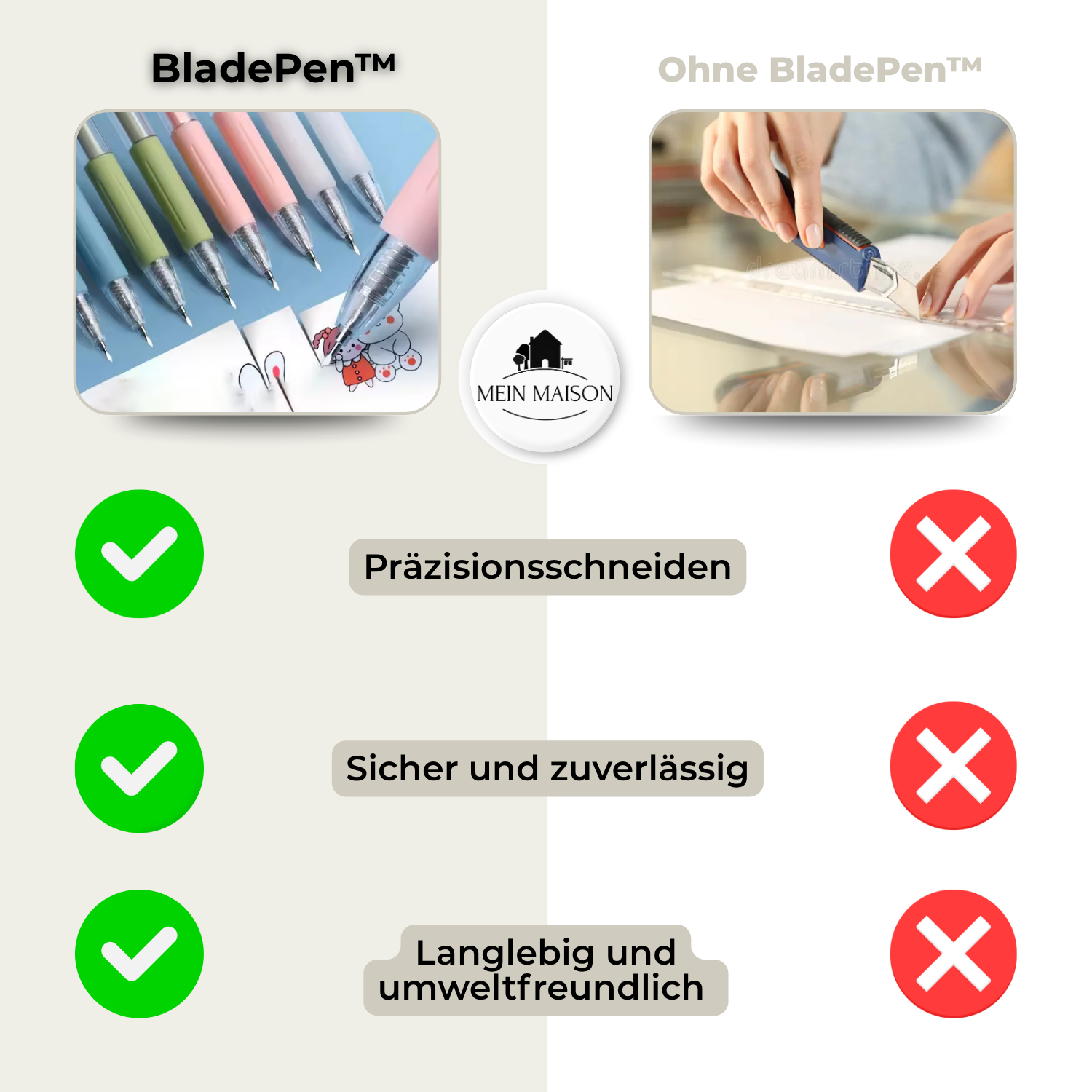 3+3 GRATIS | BladePen - Penna Magica per Taglio