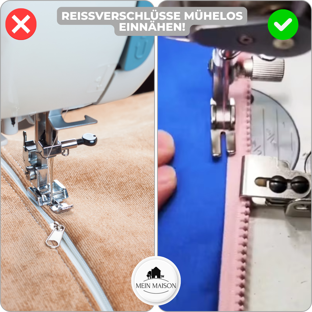 SewExpert – Cuci cerniere rapidamente, con precisione e senza sforzo