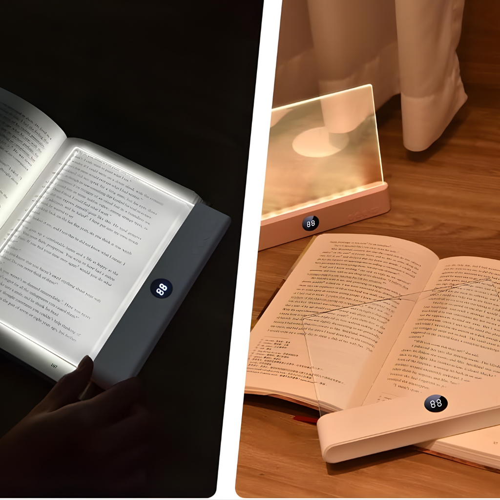 NIGHTBRIGHT - Luce LED per la Lettura GlowEase con Braccio Flessibile per Letto