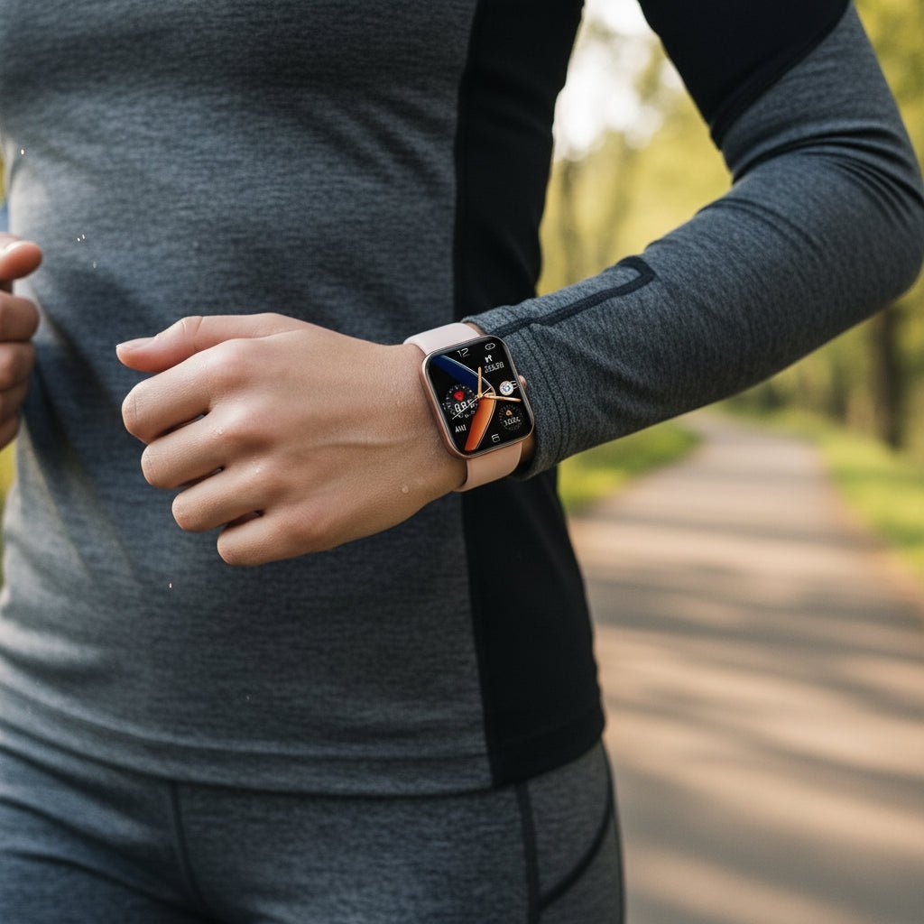 VITALMATE - Orologio smartwatch multifunzionale per la salute con monitoraggio delle tendenze glicemiche, tracciamento dei segni vitali e approfondimenti sul benessere quotidiano