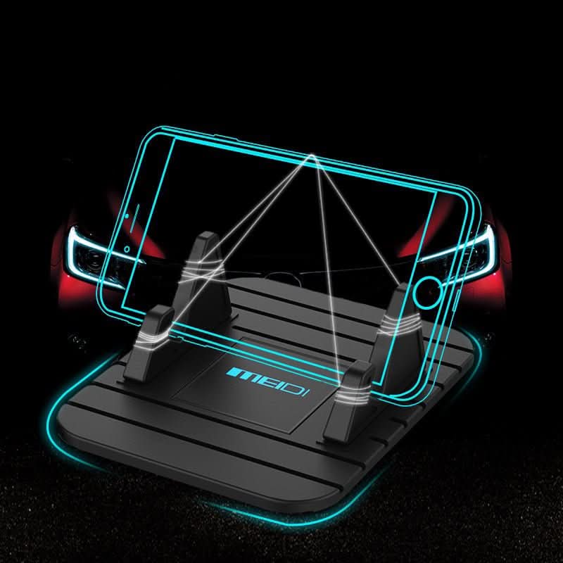 STEADYHOLD - Supporto per telefono auto in silicone ecologico antiscivolo progettato per una presa sicura sul cruscotto e utilizzo dello smartphone a mani libere