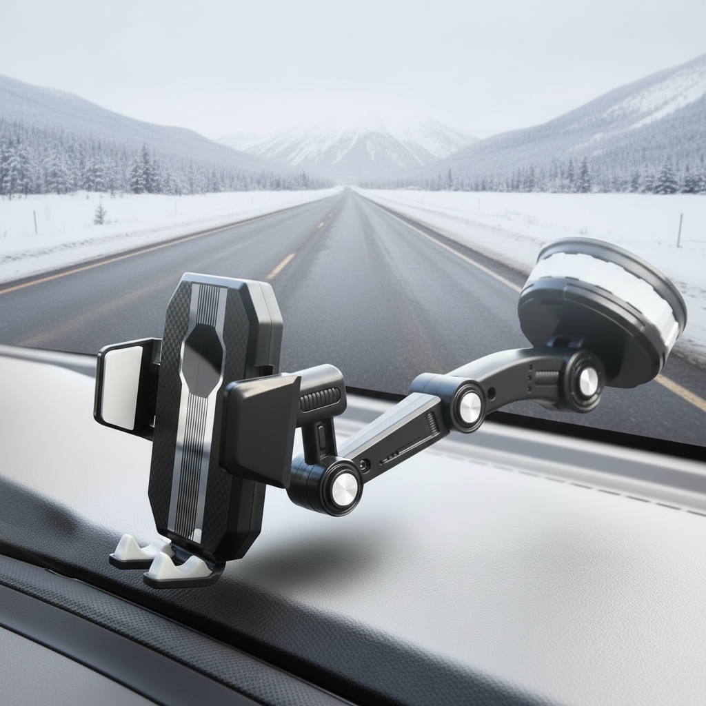 AUTOGRIP - Supporto Universale per Smartphone da Auto con Rotazione Regolabile a 360°