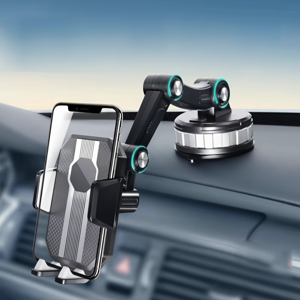 AUTOGRIP - Supporto Universale per Smartphone da Auto con Rotazione Regolabile a 360°