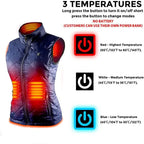 ThermaBelle Giacca Riscaldata per Donna | Giacca Riscaldata USB con Tecnologia Infrarossi | Regolazione del Calore & Leggera | Ideale per Autunno & Inverno