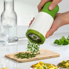 Grattugia per formaggio in acciaio inox GRATEVO DuoCut | Inclusi 2 inserti per lame | Robusta grattugia per formaggio e verdure