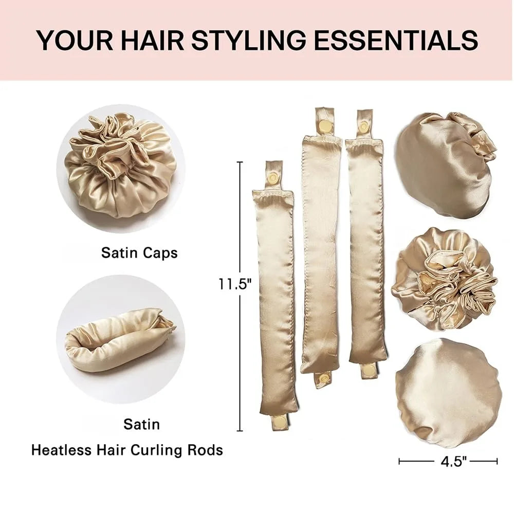 (1+1 Gratis) Rullo per Capelli Senza Calore SilkDreams