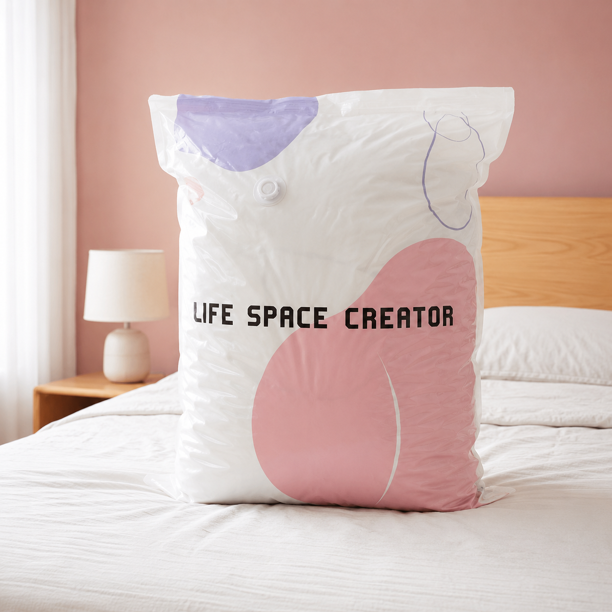 Spacenest – Sacche per il Vuoto 3D senza Pompa per Armadio e Biancheria (confezione da 2)