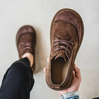 LEATHERON - Scarpe ortopediche in vera pelle di manzo progettate per un comfort, supporto e stile maschile senza tempo