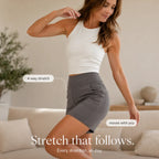 Wearbella – Bermuda Shorts a Vita Alta in Tessuto Stretch su Misura con Tasche